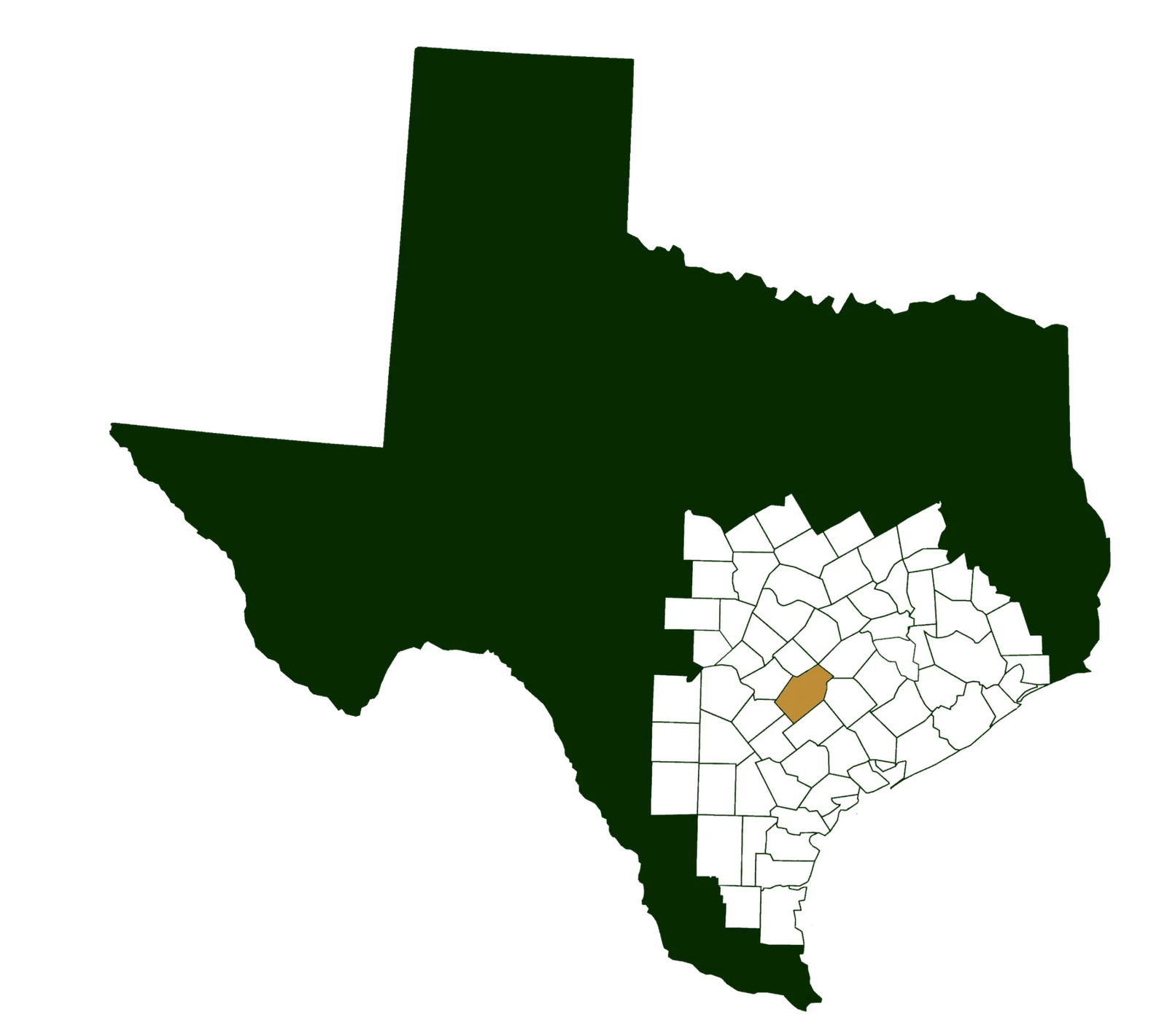 Gonzales County Map