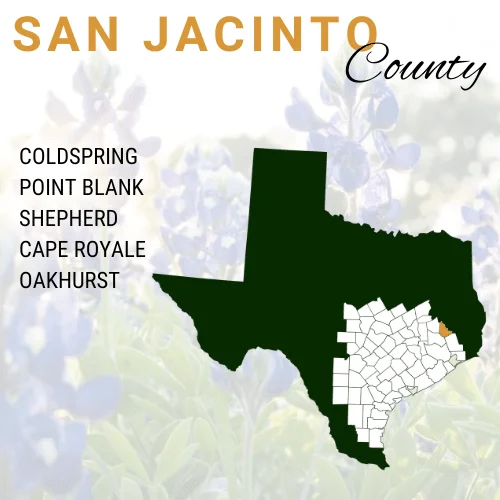 San Jacinto County Cities