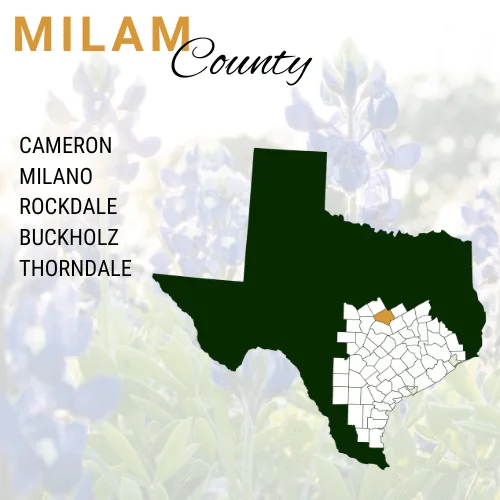 Milam County Cities