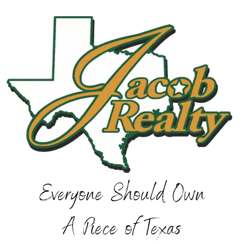 Everyone Should Own A Piece of Texas with Jacob Realty Logo